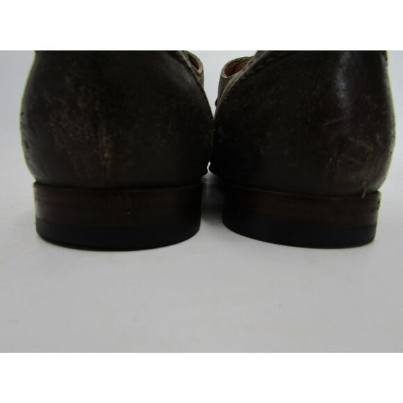 Gucci Mens Size 9 D Brown Suede Oxford Dress Shoes